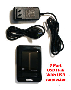 pluggable 7-port USB hub